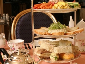 the afternoon tea at the ashton fort worth hotel is expensive but worth it during the spring time