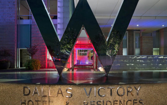 Entrance through the W at the W Dallas Victory Hotel Uptown 1000